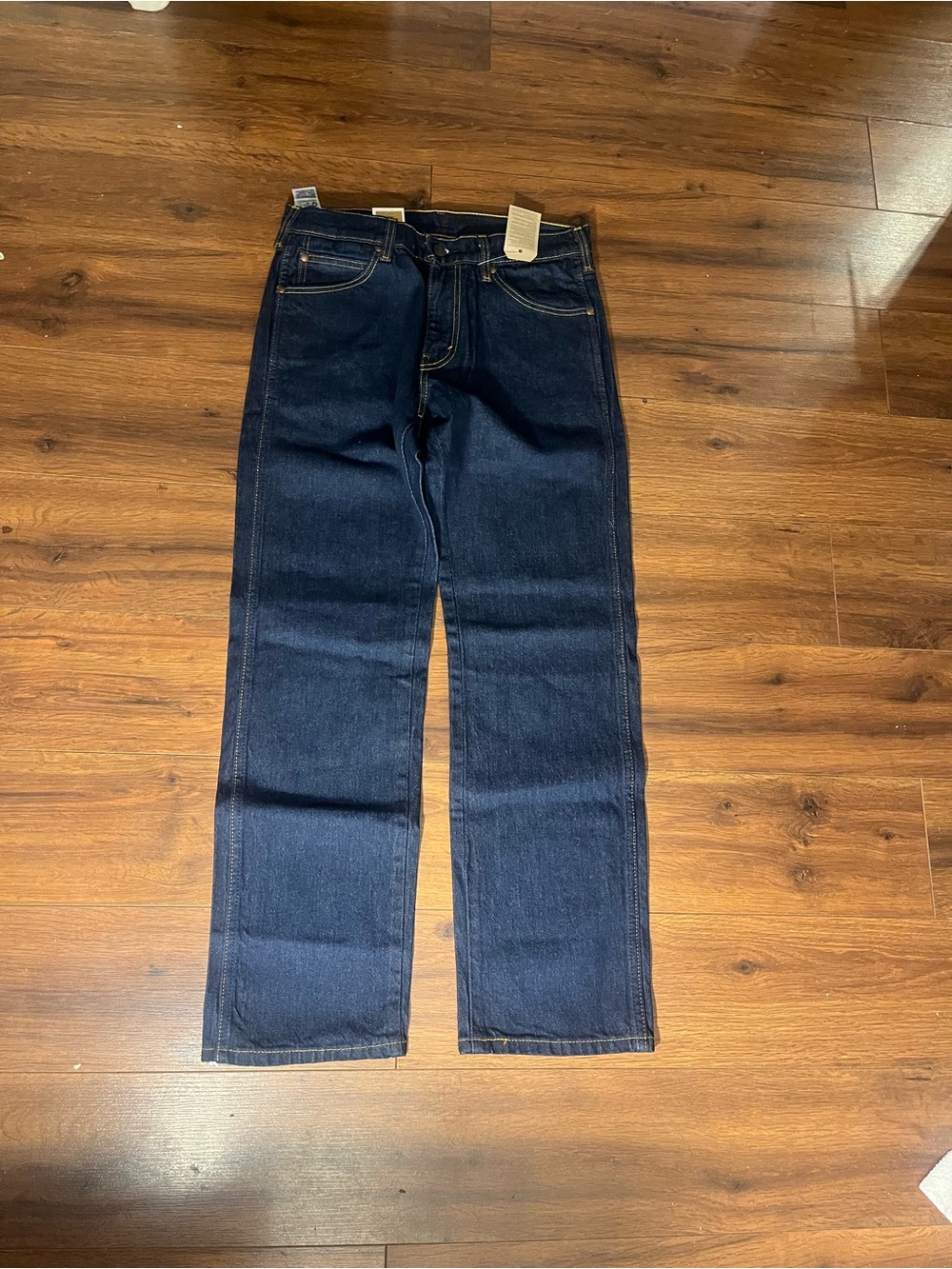 Levi's 557 western Dark Blue Straight Leg Jeans